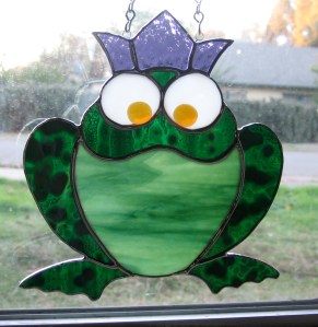 joanne's frog backlit