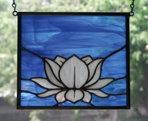 small lotus backlit